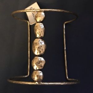 Lucky Brand metal cuff bracelet